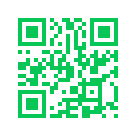 LINE 公式アカウントの友だち追加の QR コード